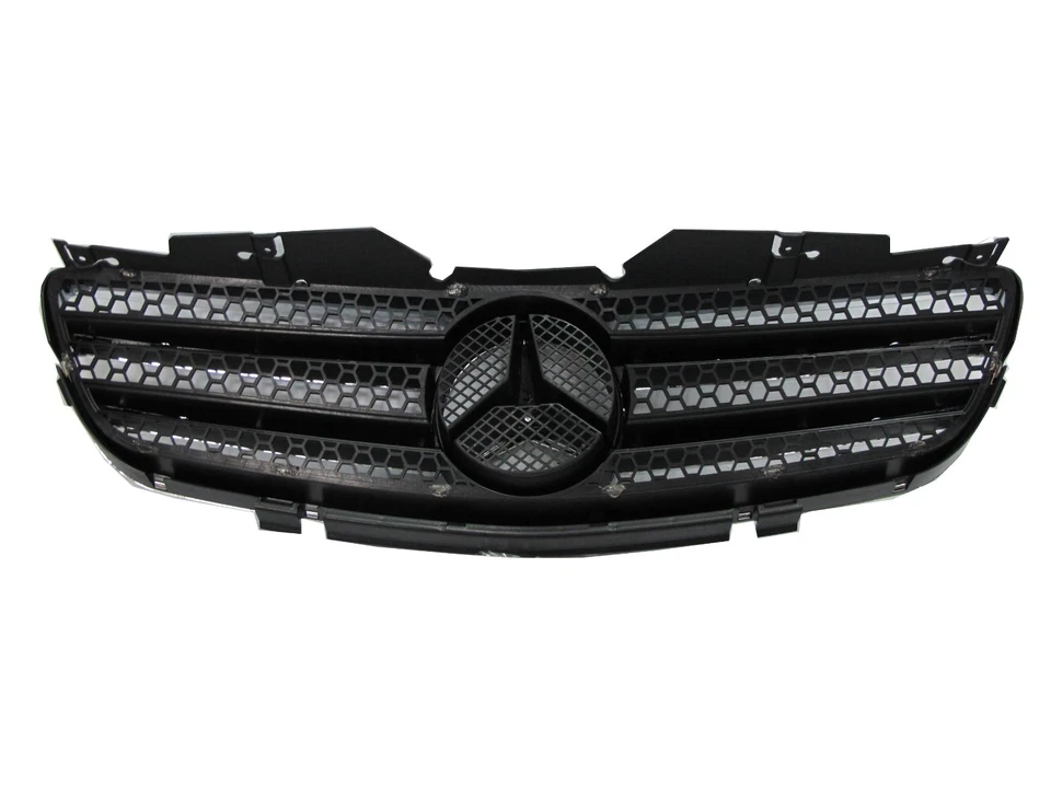 R230 2002-2007 2FIN PARRILLA/PARRILLA NEGRA para Mercedes-Benz AMG Style Foto 4 de 4