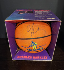 Charles Barkley SIGNED Autograph APEX MVP Basketball 1993 w COA Box RARE!!