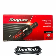 Snap-on Tools NEW PTGR200 RED & BLACK 1/2 HP Pneumatic Straight Die Grinder USA