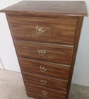 Vintage High 5 drawer Dresser — photo 3