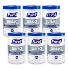 PURELL x 6 Pack  Surface Disinfecting Wipes, Citrus Scent, 110 Count Canister
