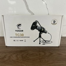 TONOR TC30 USB Condenser Microphone with Tripod Stand, Pop Filter, NEW/Unopened