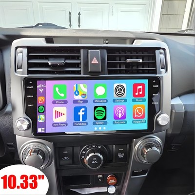 10.33'' For 2010-2019 Toyota 4runner Car Stereo Radio Android 13 Carplay GPS 64G