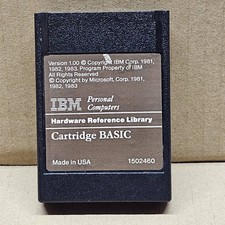 1983 IBM Hardware Reference Library Cartridge BASIC 1502460