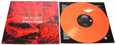 EDGE OF SANITY - PURGATORY AFTERGLOW Orange Vinyl LP - Opeth Bloodbath Dan Swano
