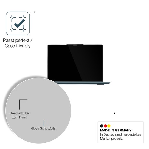 2x Pellicola Protettiva per Lenovo Yoga 7i 2-in-1 Gen 9 - 14 83DJ003QGE - Afbeelding 6 van 7