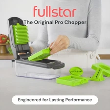 Fullstar The Original Pro Chopper - Vegetable Chopper and Spiralizer, Food Chopp