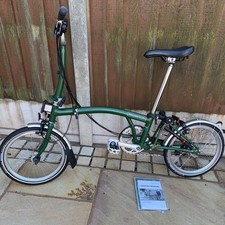 BROMPTON M6L  - RACING GREEN - VERY GOOD CONDITION