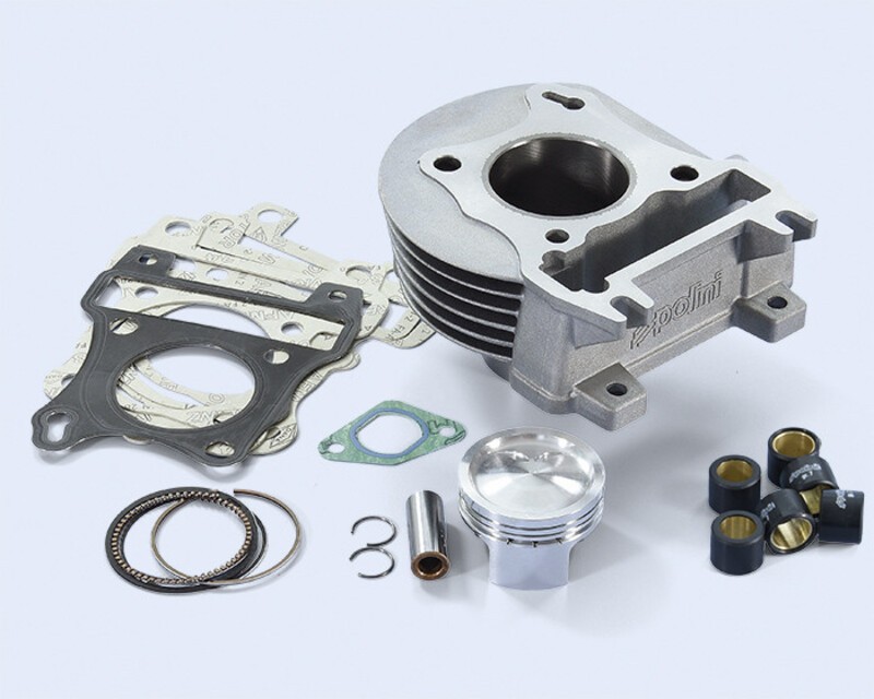 Kit cylindre Polini Aprilia SXR Ø49 améliore la puissance moteur 4T-3V