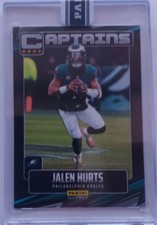 Jalen Hurts EAGLES 2025 PANINI INSTANT CAPTAINS CTP-19 BLACK One of One 1/1