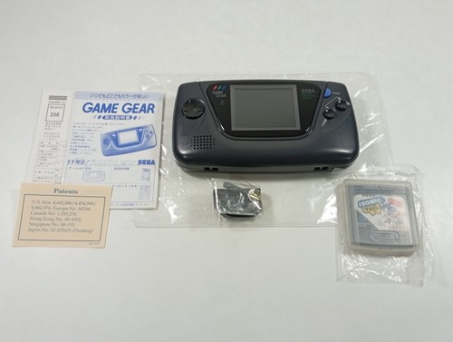 CONSOLE SEGA GAME GEAR (FULLY RECAPPED) JAPAN MODIFIEE IPS (COMPLETE - GOOD COND - Picture 8 of 11
