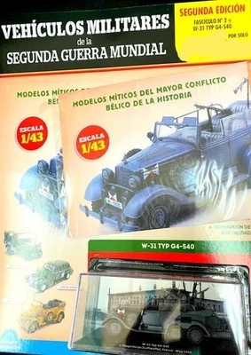 MAGAZINE REVISTAS Vehiculos Militares De La Segunda Guerra Mundial #2 Mexico