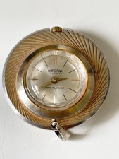 VINTAGE WOMEN  S BURGANA KING FLOWER PENDANT / POCKET WATCH 1950  s. WORKING.