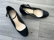 Marks & Spencer Suede Shoes With Ankle Strap  - 5