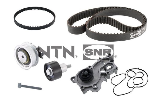 SNR Wasserpumpe + Zahnriemensatz KDP457.753 FüR Audi Cupra Seat Skoda VW-image