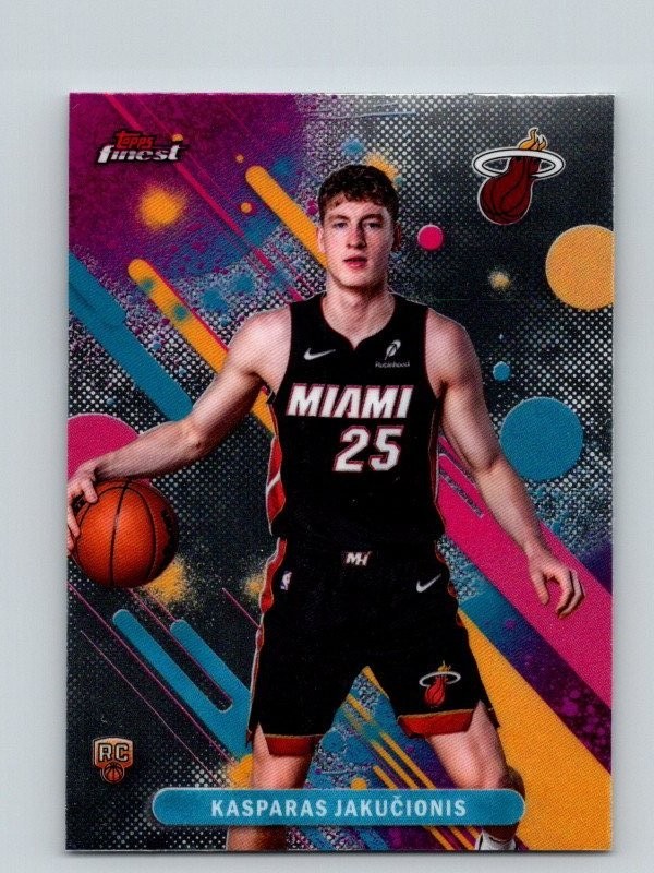 2025-26 Topps Finest KASPARAS JAKUČIONIS #20 EX
