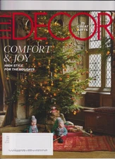 Elle Decor December 2015 Comfort & Joy  High Style for the Holidays  (Magazine: