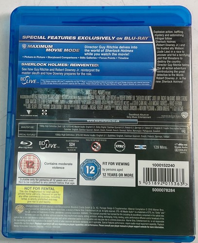 Mixed Blu-ray Bundle Ages 12+ Films include Robin Hood and Hitch - Picture 7 of 11