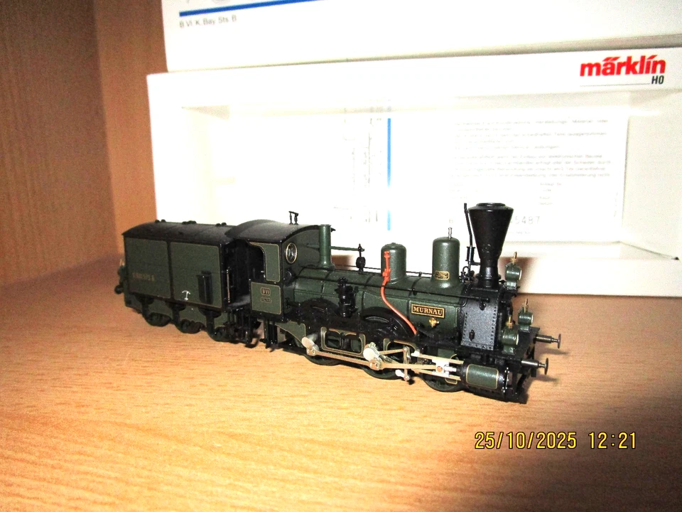 Märklin H0 Digitalumbau in Fachwerkstatt 3497 BVI K.BAY.Sts.B.Murnau Licht.OVP - Bild 2 von 4