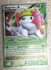 Shaymin LV.X Land Forme 126/127 Platinum Holo Rare Pokemon Card on eBay