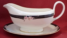 ROYAL DOULTON ENCHANTMENT SAUCIERE & UNTERTASSE VOGUE SAMMLUNG TC1156 UNBENUTZT
