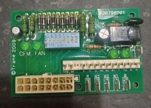 American Standard TRANE C800796P01 Fan Control Circuit Board CNT03600
