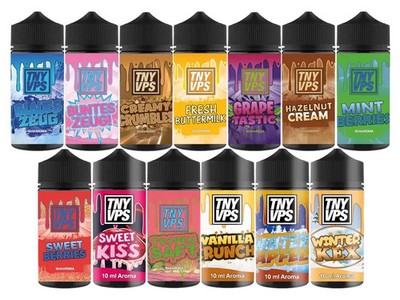 Tony Vapes Aroma Longfill 10ml in 100ml Flasche E-Liquid DIY Konzentrat Premium