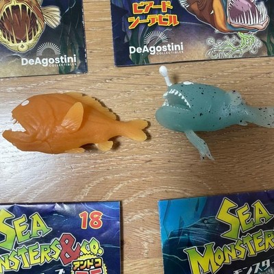 DeAgostini Sea Monsters & Co. Mini Figures Lot of 13 - Rare