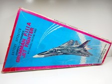 Vintage Nomura Toy Grumman F-111A Jet Fighter Tin Toy Japan Import Showa Retro