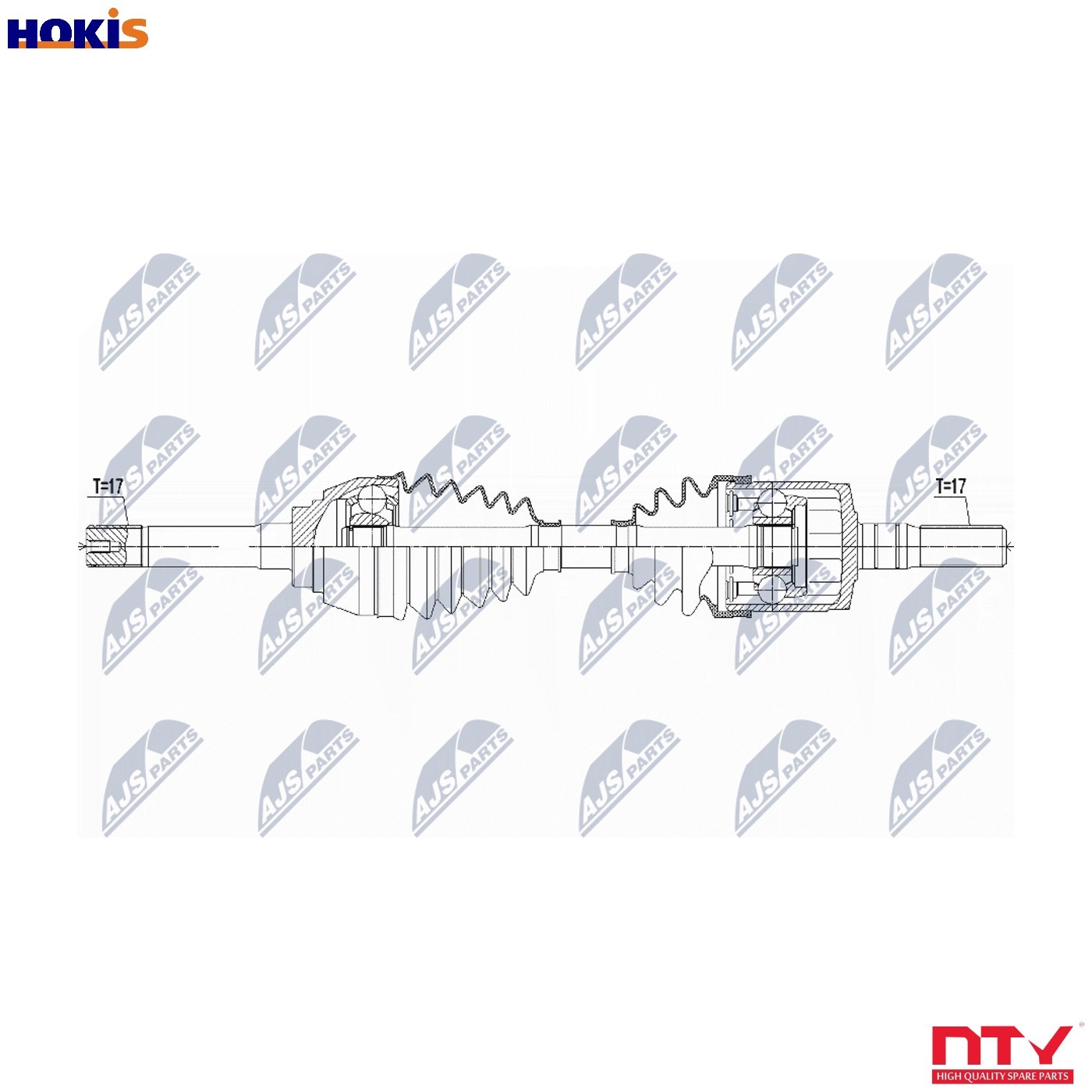 Original NTY Drive Shaft NPW-IS-005 For Isuzu - Image 6