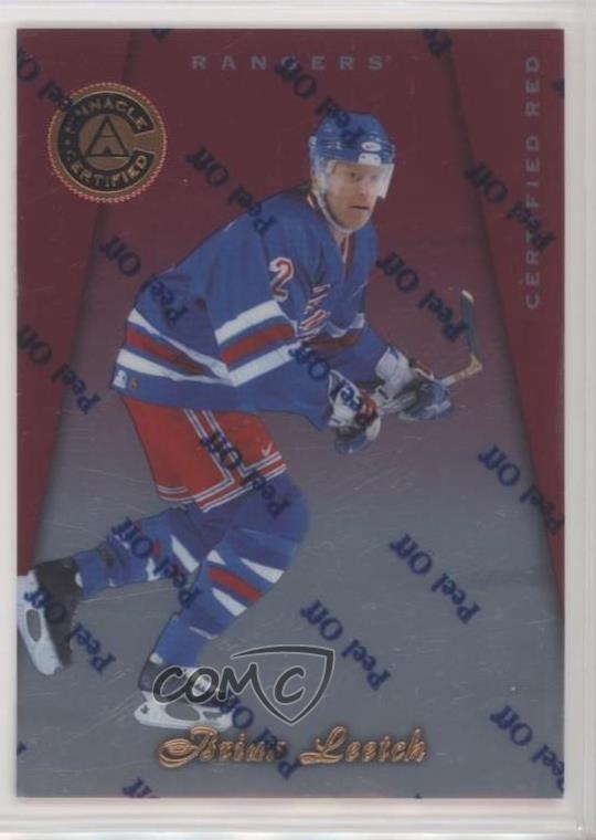 1997-98 Pinnacle Certified Certified Red Brian Leetch #36 HOF n3t