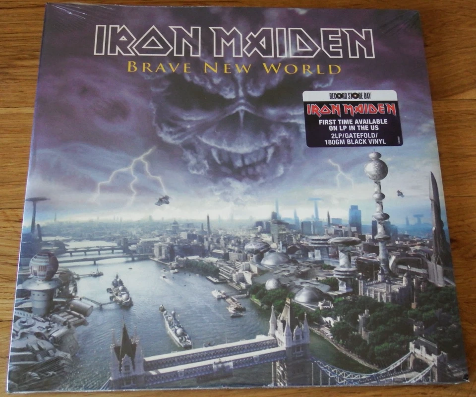Iron Maiden Brave New World 2016 Record Store Day 2x Vinyl Record LP Sealed READ - Image 3 of 4