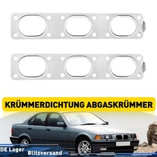 2x Dichtung Abgaskrümmer 410-008 für BMW 5er E39 3er E46 E36 Z3 Auspuffdichtung