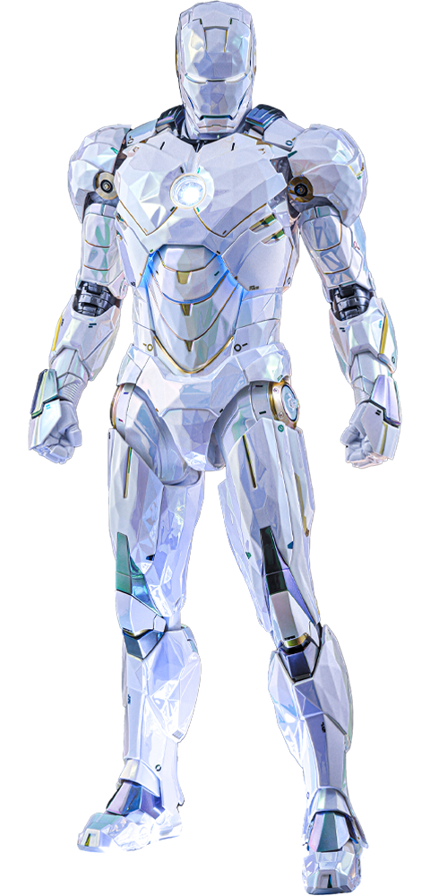 Hot Toys MMS830D76 Iron Man Mark IV Sub-Zero Fractal Armor IRON MAN 2 Exclusive
