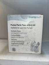 Sealed Momstouch Pump Parts Compatible Spectra S1/S2/9 Plus, Damaged Box, Breast