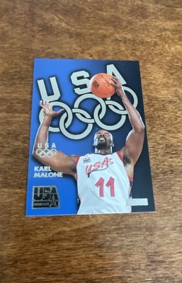 1996 Skybox USA Basketball - Karl Malone #S3 Silver