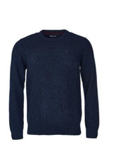 Image of Barbour Mens Tisbury Crew Nwck Jumper Navy Size L