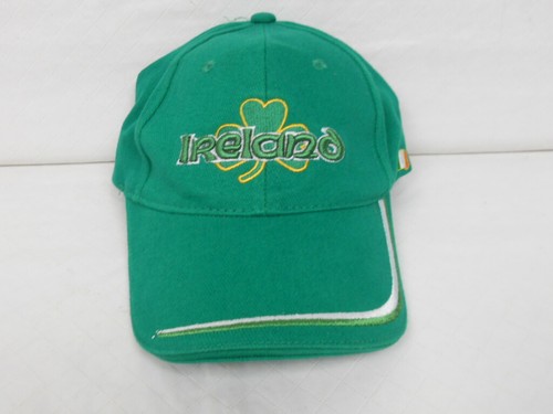 IRLANDA Shamrock Flag - Cappello berretto palla da baseball regolabile con cinturino verde - Nuovo con etichette - Foto 2 di 10