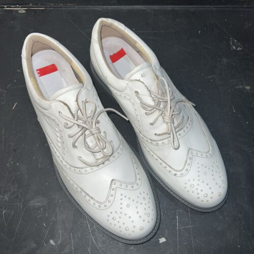 Men’s Ecco hydromax Spikeless golf shoes Mismatched Size 43/44 White ...