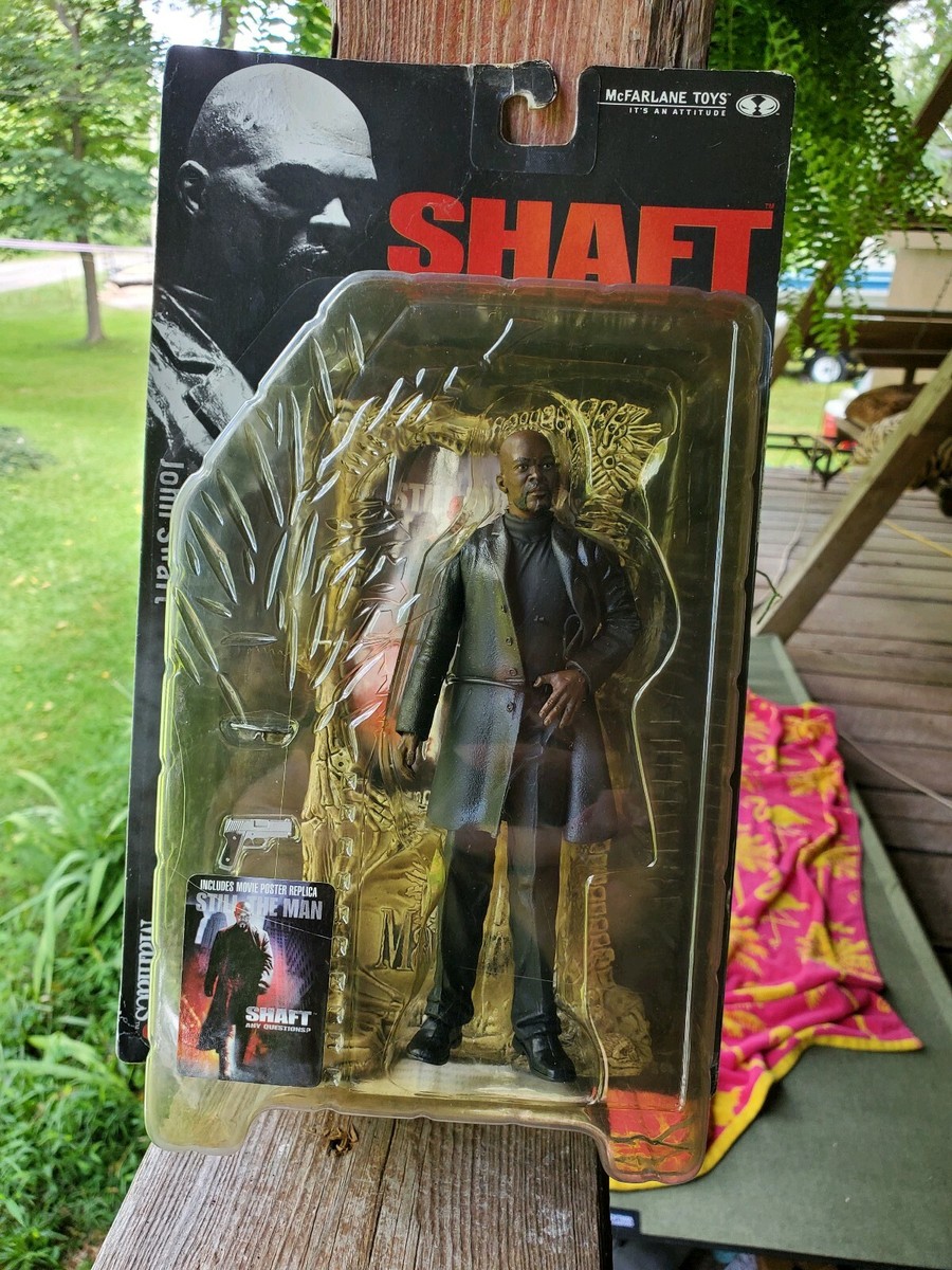 SF・ファンタジー・ホラー McFARLANE TOYS MOVIE MANIACS JOHN SHAFT McFarlane Movie Maniacs S3 *SHAFT* Samuel L. Jackson FIGURE