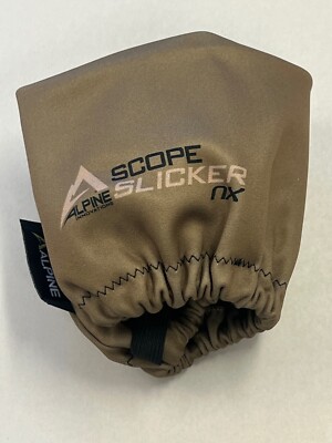 Alpine Innovations Scope Slicker Rifle Scope Cover Dark Earth Tan 14''-20''
