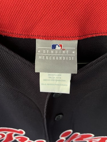 Youth XL (14-16) Minnesota Twins Joe Mauer MLB Jersey #7 Genuine Merchandise - Picture 4 of 4