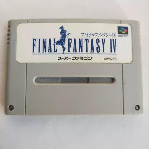 Final Fantasy IV SQUARE pre-owned Nintendo Super Famicom SFC SNES Tested