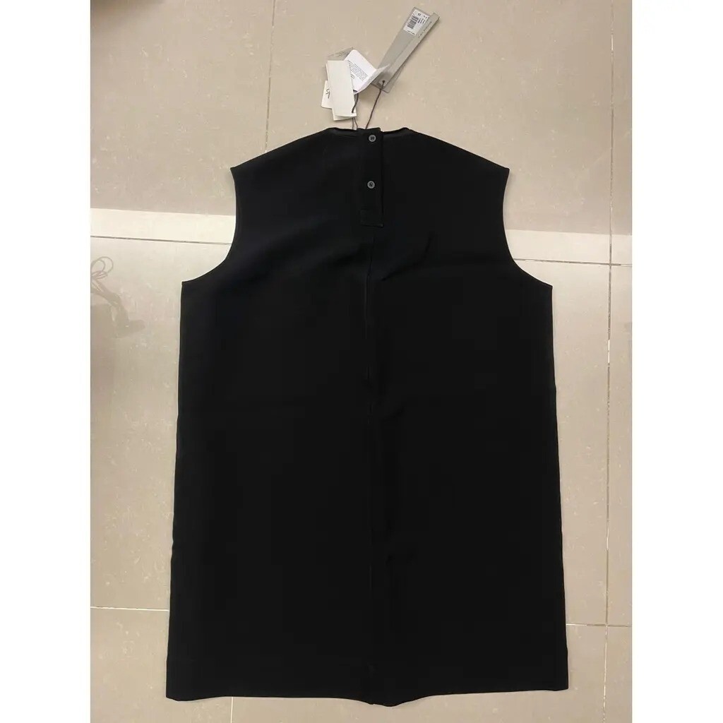 RRP £510 Rick Owens FW16 MASTODON black Oversized vest shirt