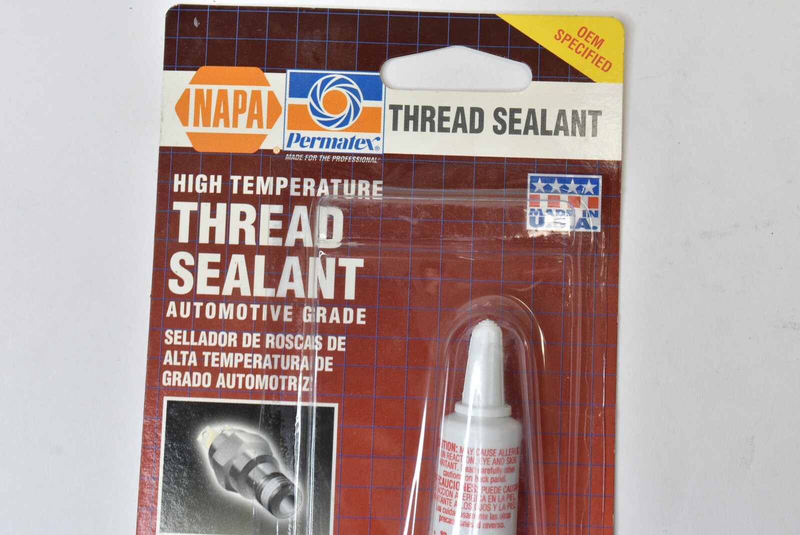 Lot of 5 NAPA Permatex NOS High Temperature Thread Sealant 7652648 eBay