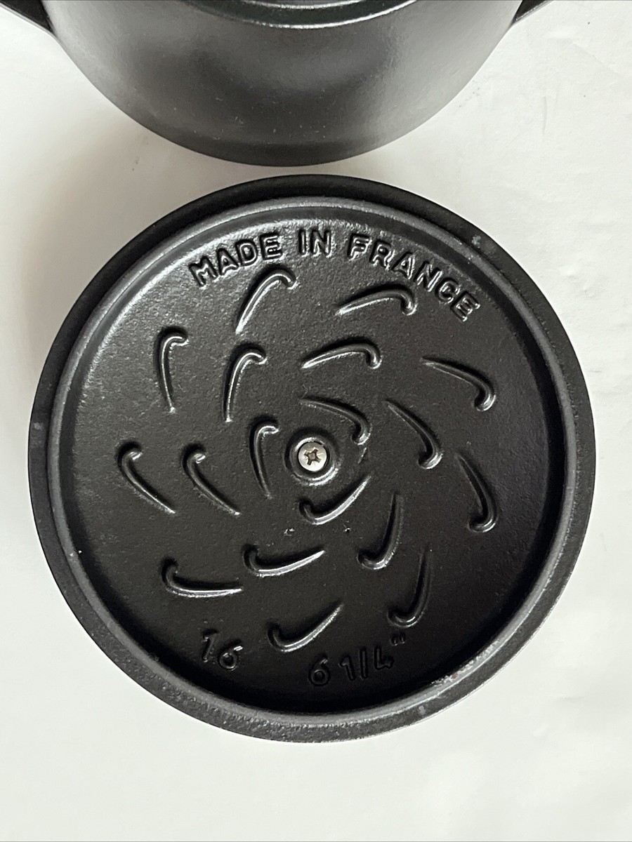 STAUB Cast Iron La Cocotte de Gohan M 16cm black | eBay