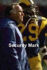 Beautiful Los Angeles Rams Robinson Eric Dickerson Art