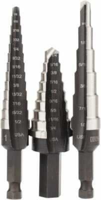 Irwin 1/8 to 3/4'', High Speed Steel Drill Bit Set