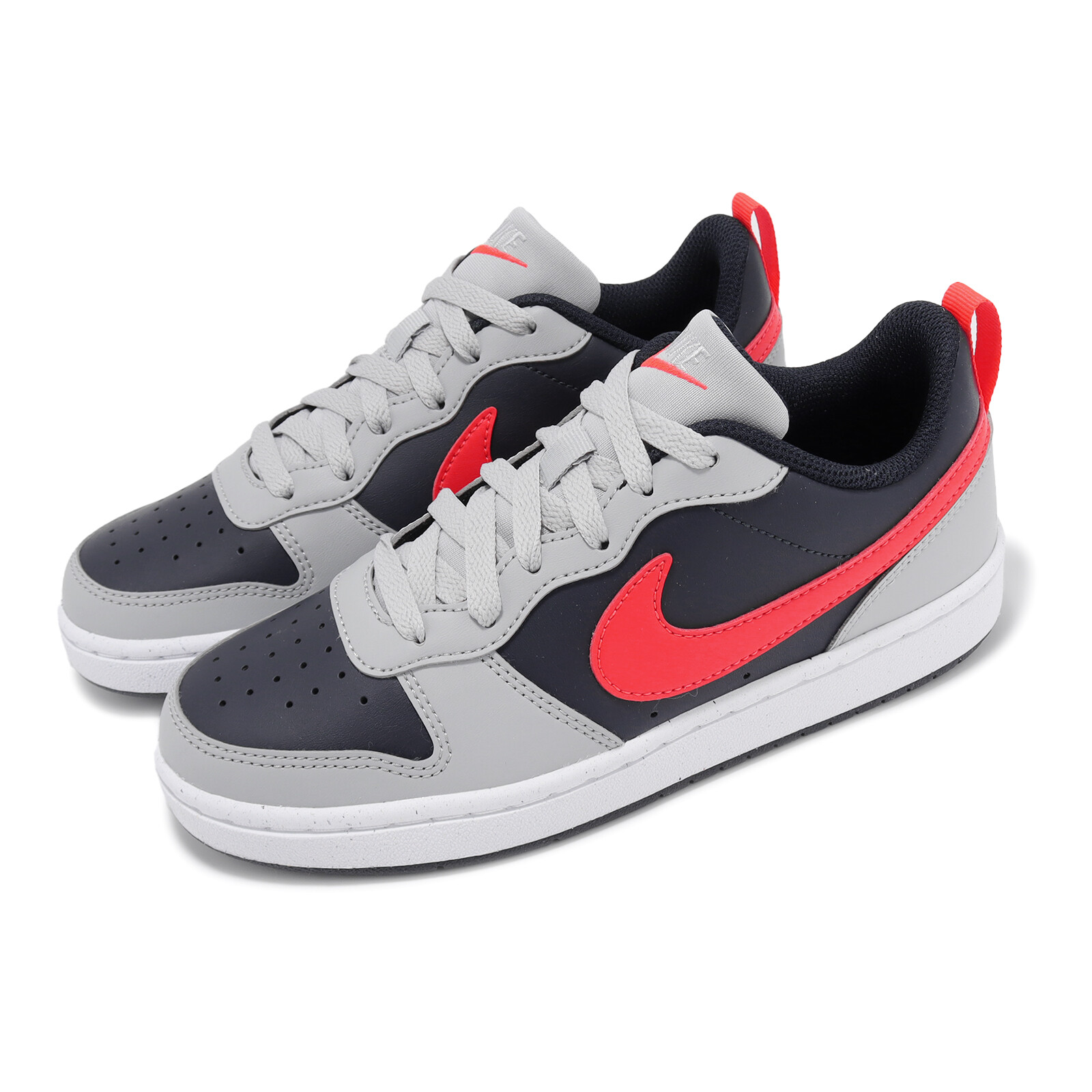 Кроссовки Nike Court Borough Low Recraft GS Light Smoke Crimson Kids Youth DV5456-003