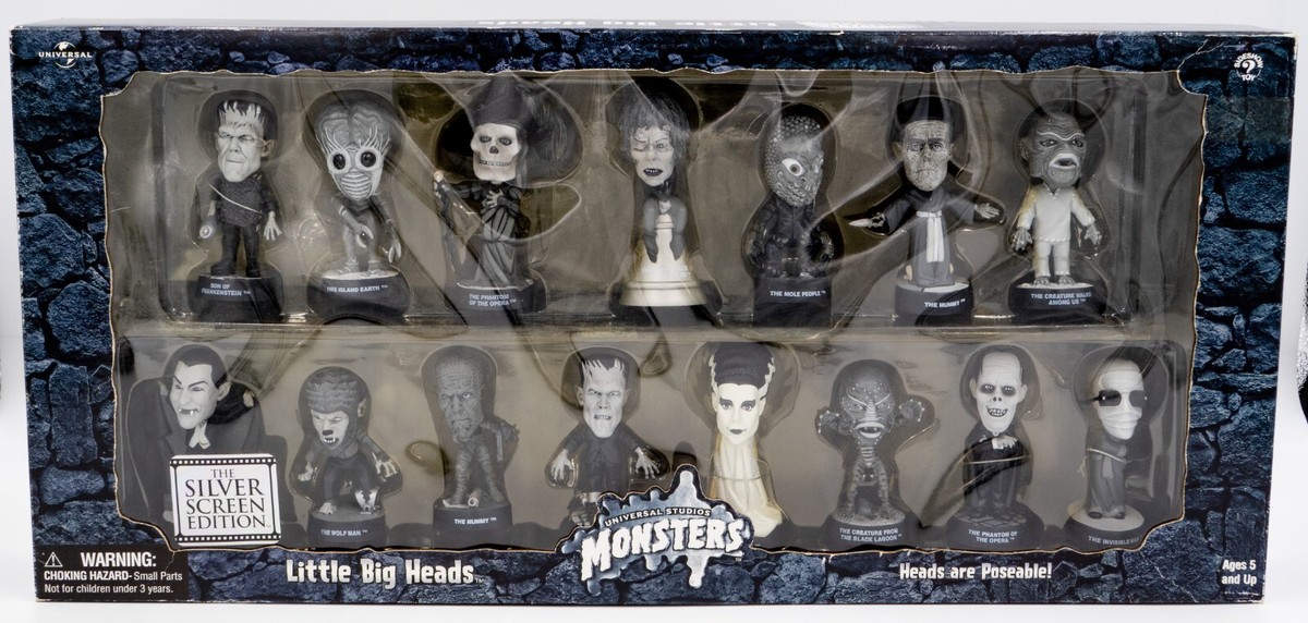 Universal Studios Monsters - Little Big Heads (Silver Screen